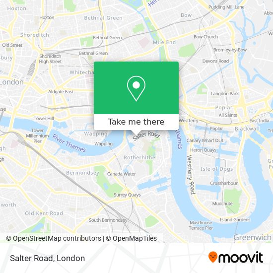 Salter Road map