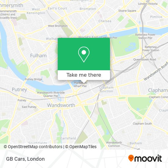 GB Cars map