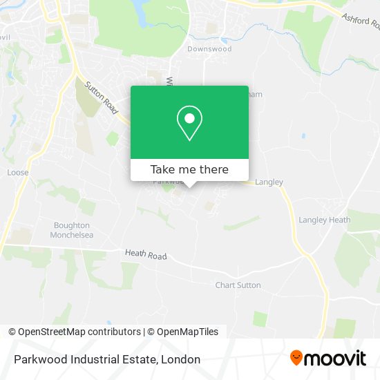 Parkwood Industrial Estate map