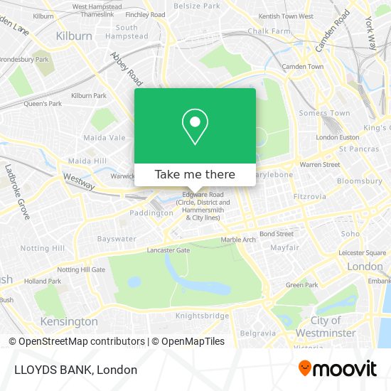 LLOYDS BANK map