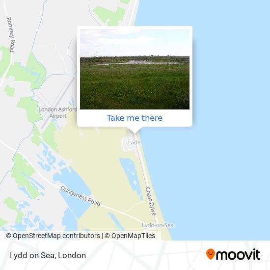 Lydd on Sea map