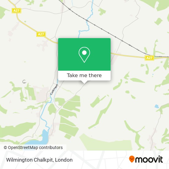 Wilmington Chalkpit map