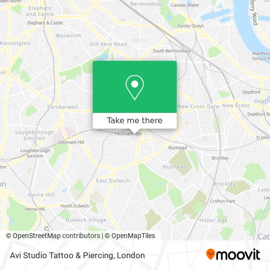 Avi Studio Tattoo & Piercing map