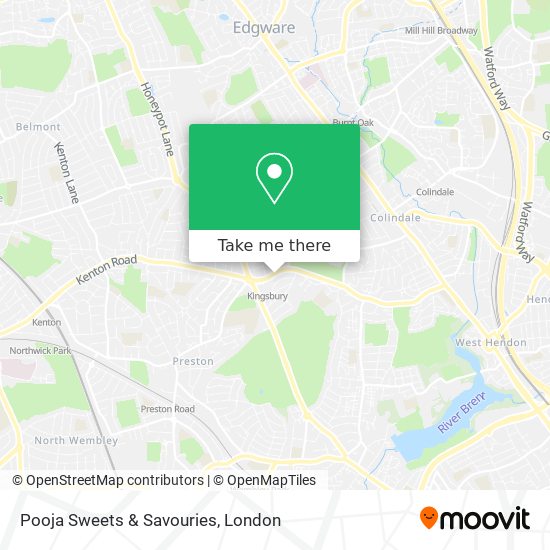 Pooja Sweets & Savouries map