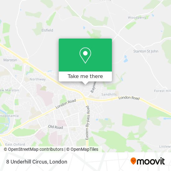 8 Underhill Circus map