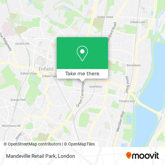 Mandeville Retail Park map