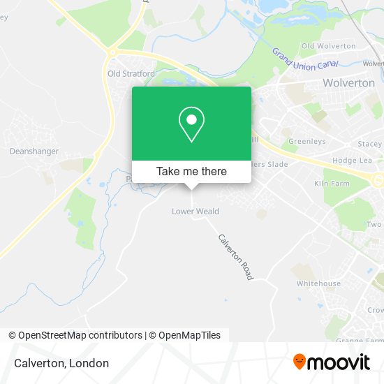 Calverton map