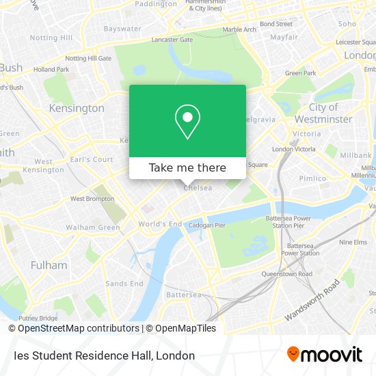 Ies Student Residence Hall map