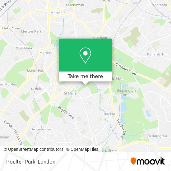 Poulter Park map