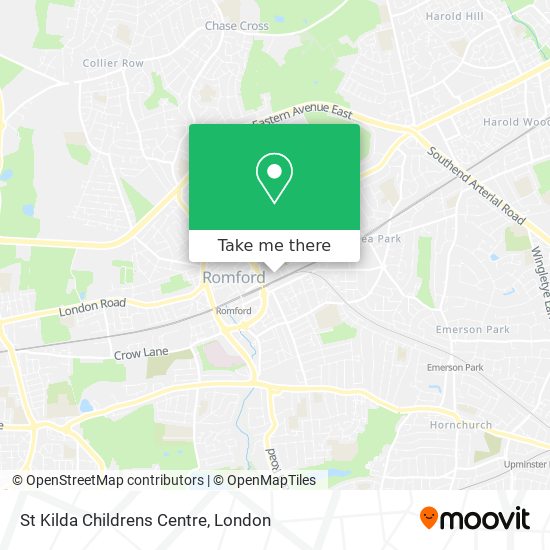 St Kilda Childrens Centre map