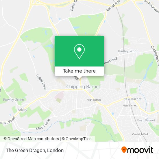 The Green Dragon map