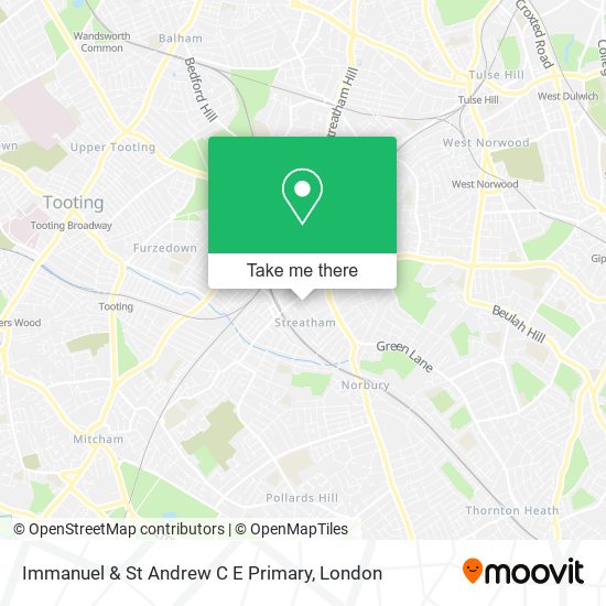 Immanuel & St Andrew C E Primary map