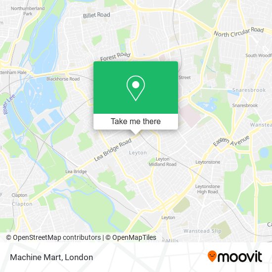 Machine Mart map
