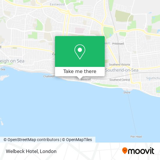 Welbeck Hotel map