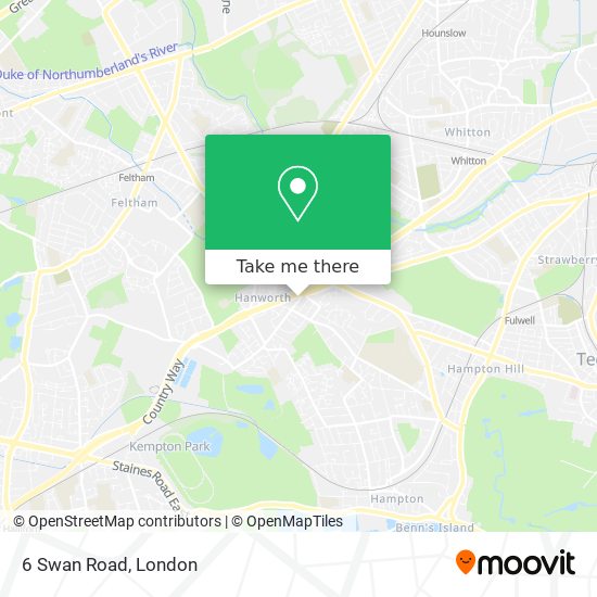 6 Swan Road map