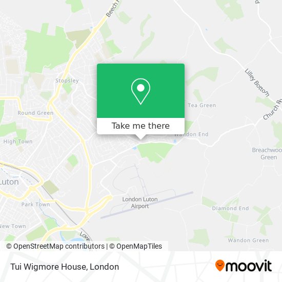 Tui Wigmore House map