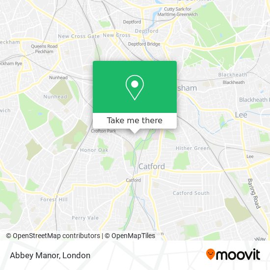 Abbey Manor map
