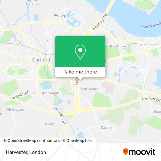 Harvester map