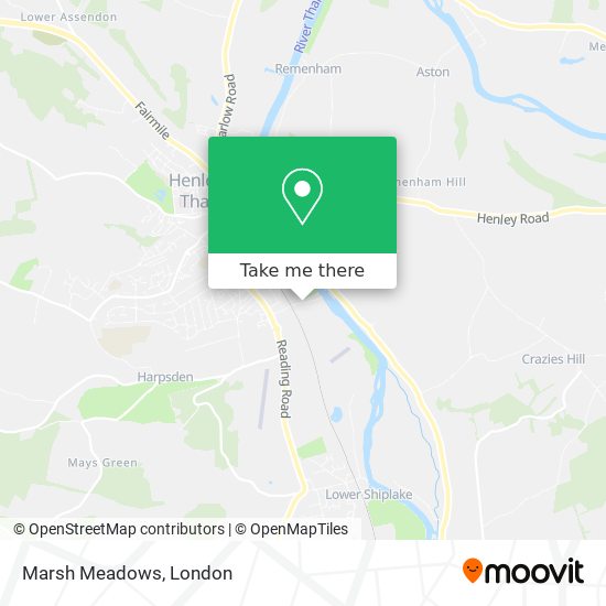Marsh Meadows map