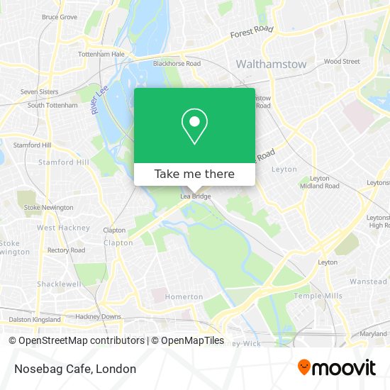 Nosebag Cafe map