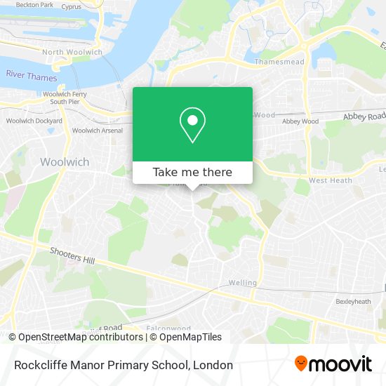 Rockcliffe Manor Primary School map