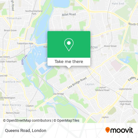 Queens Road map