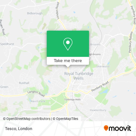 Tesco map