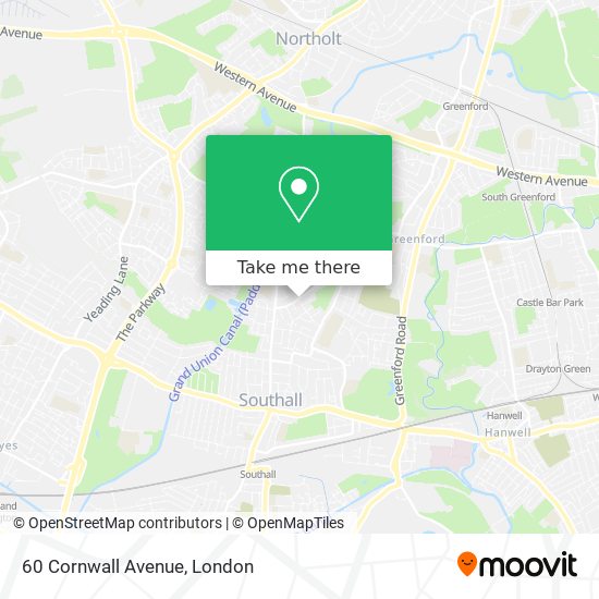 60 Cornwall Avenue map