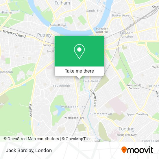 Jack Barclay map