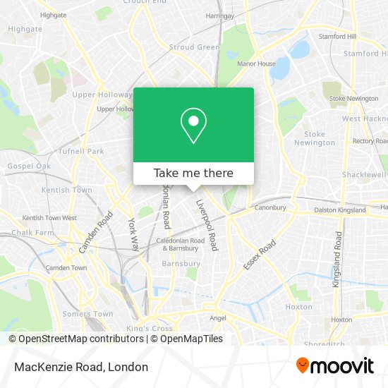 MacKenzie Road map