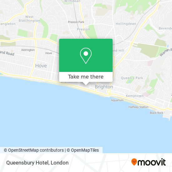 Queensbury Hotel map