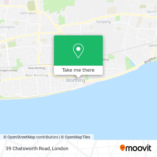 39 Chatsworth Road map
