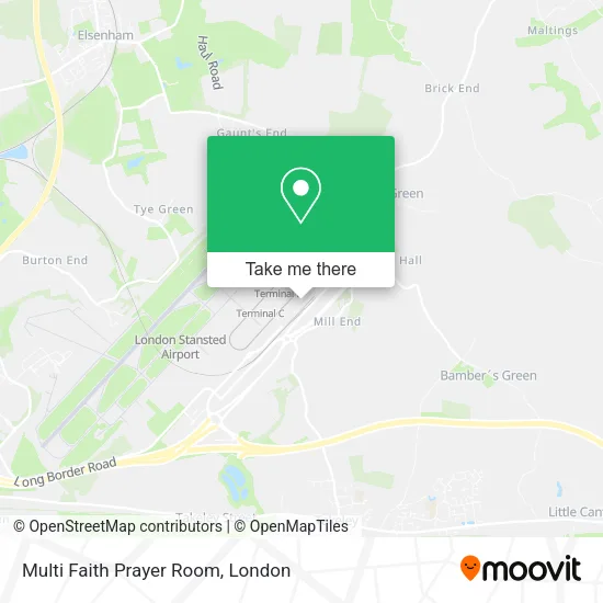 Multi Faith Prayer Room map