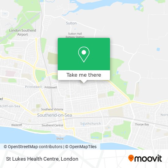 St Lukes Health Centre map