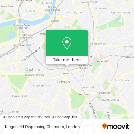 Kingshield Dispensing Chemists map