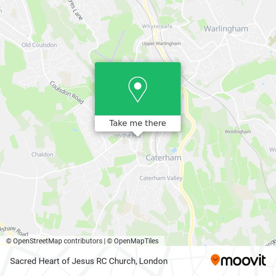 Sacred Heart of Jesus RC Church map