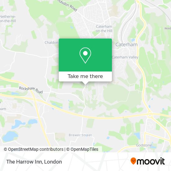 The Harrow Inn map