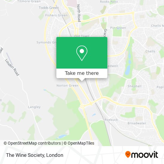 The Wine Society map