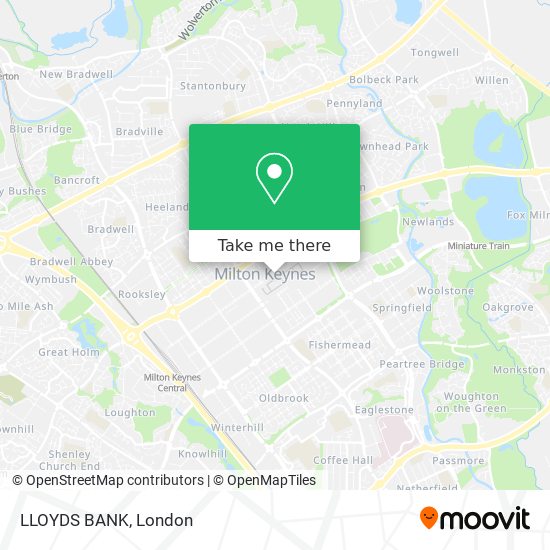 LLOYDS BANK map