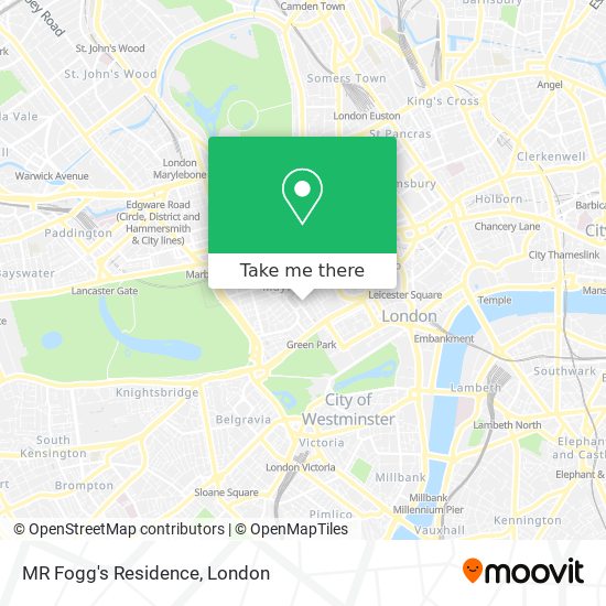 MR Fogg's Residence map