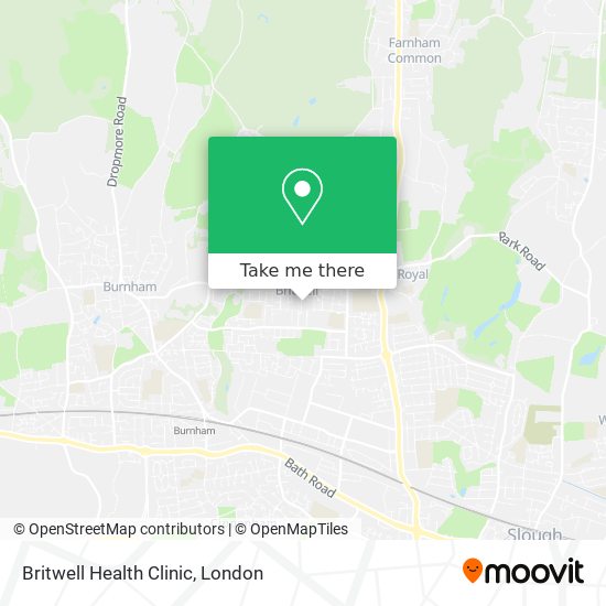 Britwell Health Clinic map