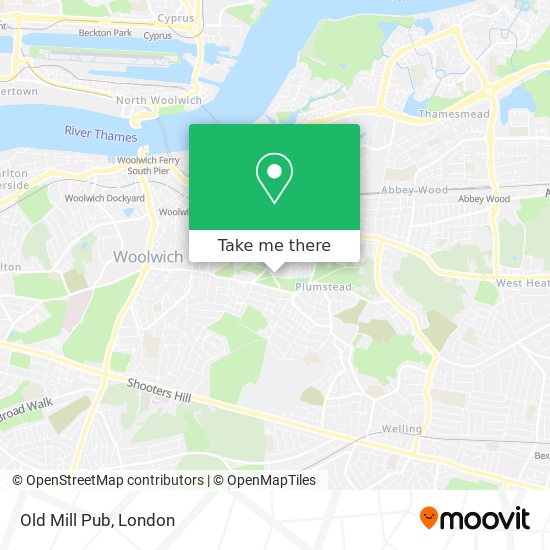 Old Mill Pub map