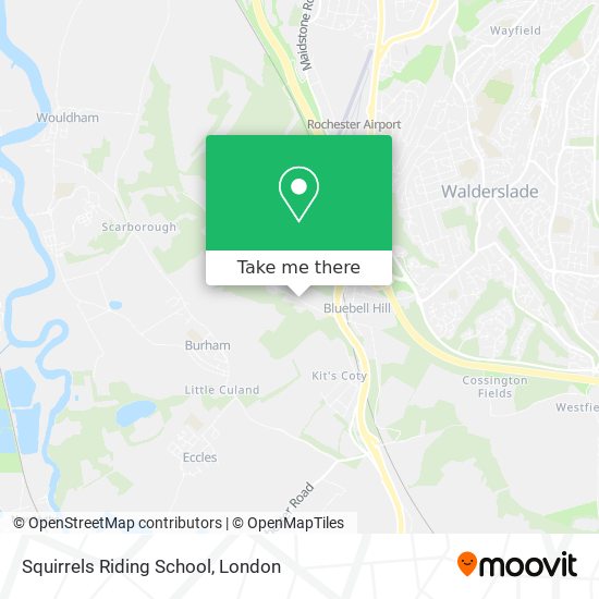 Squirrels Riding School map