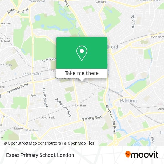 Essex Primary School map