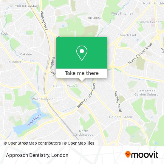 Approach Dentistry map