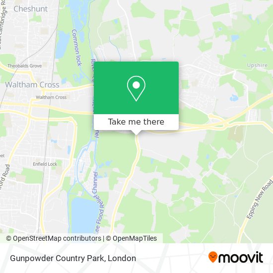Gunpowder Country Park map
