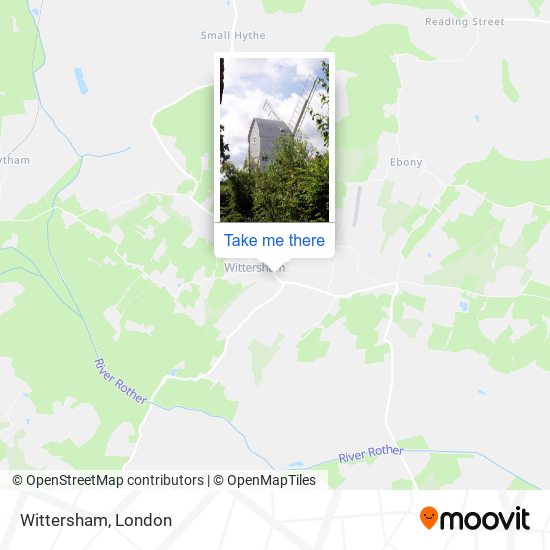 Wittersham map