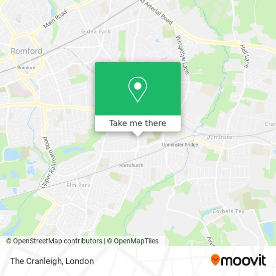 The Cranleigh map