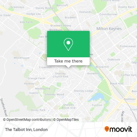 The Talbot Inn map