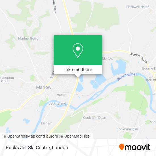 Bucks Jet Ski Centre map